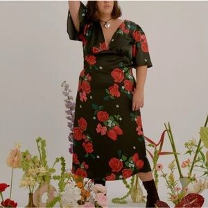 LISA SAYS GAH Grace Straw-berry Rose Party Dress size 3XL